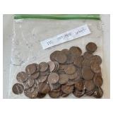 100 Lincoln Wheat Cents