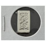 1/10th Ounce .999 Fine Silver Bar