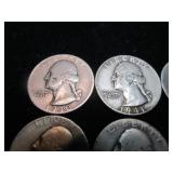 Washington Quarters 1940-1944