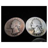 Washington Quarters 1940-1944