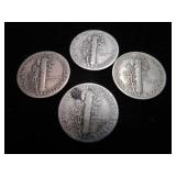 Mercury Dimes 1941 - 1944