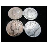 Mercury Dimes 1942 -1943
