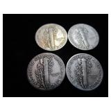 Mercury Dimes 1942 - 1943