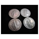 Mercury Dimes 1942 - 1943