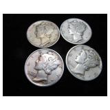 Mercury Dimes 1942-1943