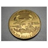 2008 Am. Eagle $5 Gold 1/10th OZ