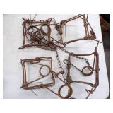 4 Conibear Traps 5"