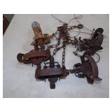 5 Double Spring Traps