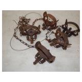 5 Double Spring Traps