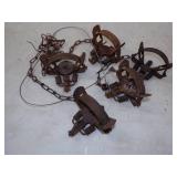 5 Double Spring Traps