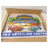 Surf City Garage Foam Core Sign  Great for Man Cave