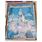 Dungeons and Dragons vintage game