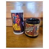 Schlitz mugs (2)