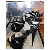 Size 9, platform shoes, high heels, NIB