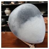 Lynn Emery Roku Fired Bowl  not glazed, colors are from firing process. Over 8 inches Wide.