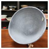 Lynn Emery Roku Fired Bowl  not glazed, colors are from firing process. Over 8 inches Wide.