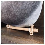 Lynn Emery Roku Fired Bowl  not glazed, colors are from firing process. Over 8 inches Wide.