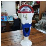 Authentic -  Heavy Elk Grove Village USA Duncan Miller Industries Parking Meter -  1 hour per nickel  2 hours for a dime  19.5 inches tall