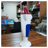 Authentic -  Heavy Elk Grove Village USA Duncan Miller Industries Parking Meter -  1 hour per nickel  2 hours for a dime  19.5 inches tall