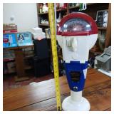 Authentic -  Heavy Elk Grove Village USA Duncan Miller Industries Parking Meter -  1 hour per nickel  2 hours for a dime  19.5 inches tall