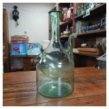 Exquisite Well Made Hand Blown Glass  Wine Decanter  13 inches tall