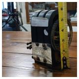 Interstate Electric Company Sioux City Iowa  Heavy  Circa 1900 Antique Telephone Magneto Crank