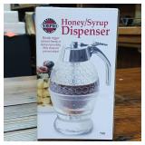 NIB Honey / Syrup Dispenser 8 oz