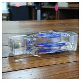 Beer tap handle  Pabst PBR Extra Light  small glass 4.5 inches