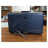 Zenith Vintage Working Radio with 2 Extra Tubes and Case  Corded  Trans Oceanic  17 inches wide by 11 inches