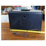 Zenith Vintage Working Radio with 2 Extra Tubes and Case  Corded  Trans Oceanic  17 inches wide by 11 inches