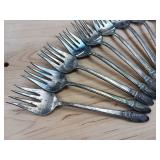 1969 Holmes and Edwards  1847 Rogers Bros Silver Plate  Lot of Silverware Collection  12 pieces total