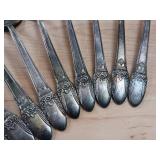 1969 Holmes and Edwards  1847 Rogers Bros Silver Plate  Lot of Silverware Collection  12 pieces total