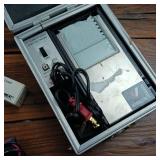 AC Ammeter Vintage Amprobe Recorder (on paper  not digital)  Extra roll of paper  with case