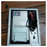 AC Ammeter Vintage Amprobe Recorder (on paper  not digital)  Extra roll of paper  with case
