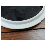 Things to Treasure Glazed Hand Painted Porcelain Southwest Motif  dish with cover  9 inches in diameter