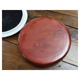 Things to Treasure Glazed Hand Painted Porcelain Southwest Motif  dish with cover  9 inches in diameter