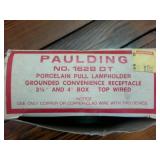 Vintage Paulding Pull String Light socket