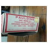 Vintage Paulding Pull String Light socket