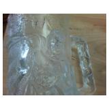 Collectible McDonalds Frosted Glass Superhero Collection
