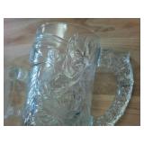 Collectible McDonalds Frosted Glass Superhero Collection