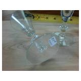 Lot of 5 Vintage Sherry glasses