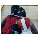 2 authentic Jamaica Vintage Dolls