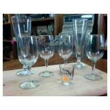 Nice Lot of Snifters and fluted glasses + a shot glass
