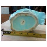 Vintage Made in Japan Blue Swan Dish