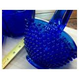 Mayfair Blue Glass  Vintage