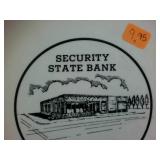 Lot of 8 inch Vintage plates -  Spirit of 76  Lords Prayer  Security state bank