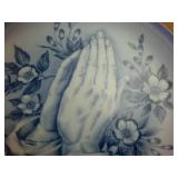 Lot of 8 inch Vintage plates -  Spirit of 76  Lords Prayer  Security state bank