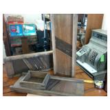 Lot of Vintage Cabbage Slicers 2 feet long  3 total  TandD Special Kraut Cutter