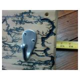 Very cool coat rack  electrified pattern!  - 2 feet long