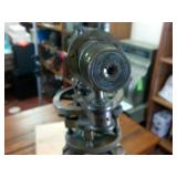 Circa 1953 Keuffel & Esser New York Made Brass Antique Surveyors Transom  Authentic   Spins and Functions 